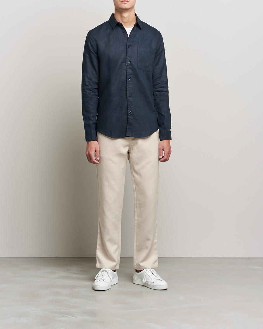 Homme | Chemises | Samsøe Samsøe | Samsøe & Samsøe Liam Linen Shirt Salute