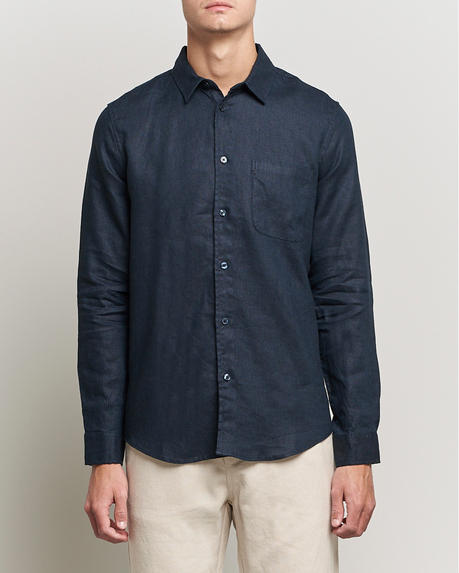 Homme | Chemises | Samsøe Samsøe | Samsøe & Samsøe Liam Linen Shirt Salute