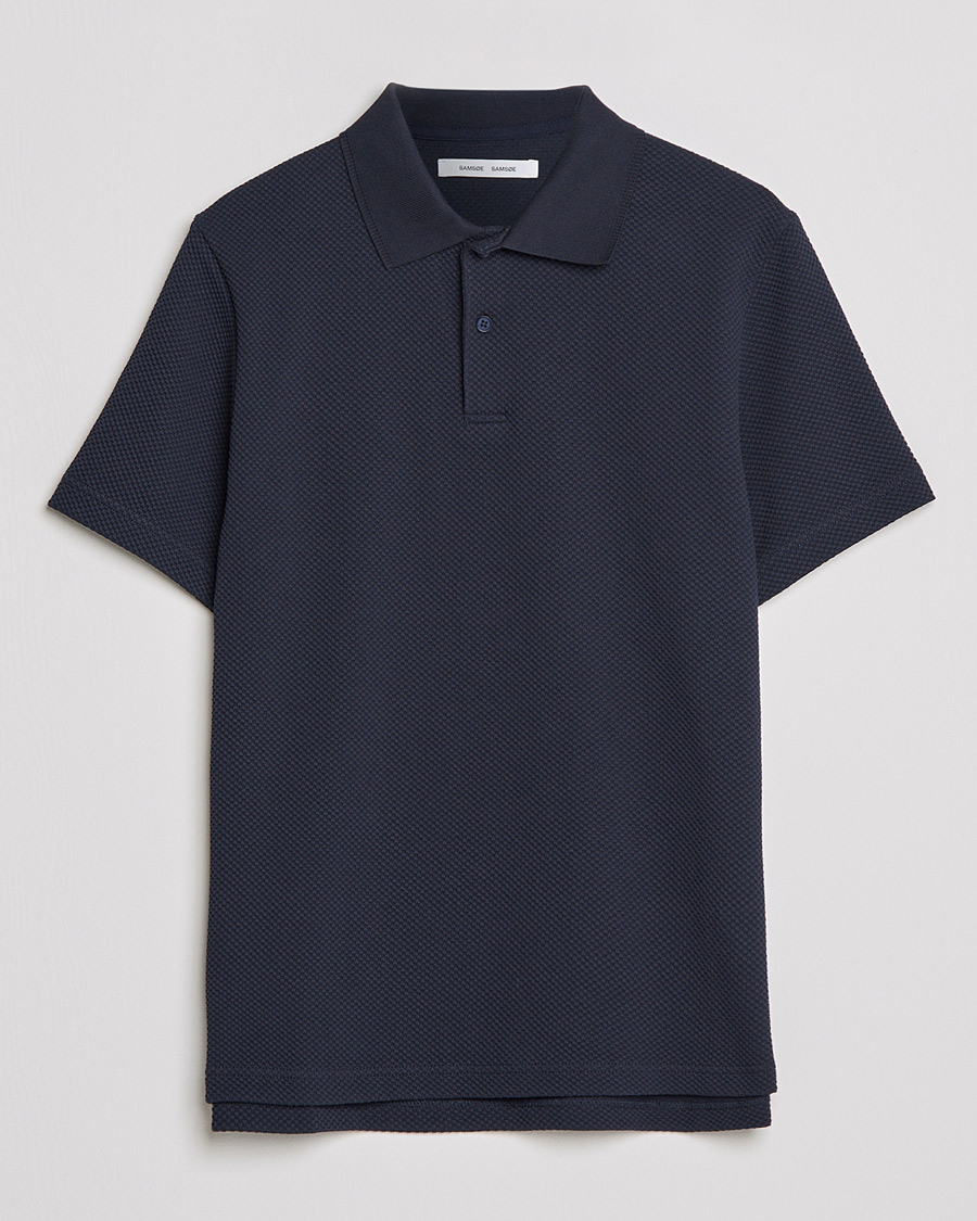 Homme | Polos | Samsøe Samsøe | Samsøe & Samsøe Taranto Organic Cotton Polo Salute