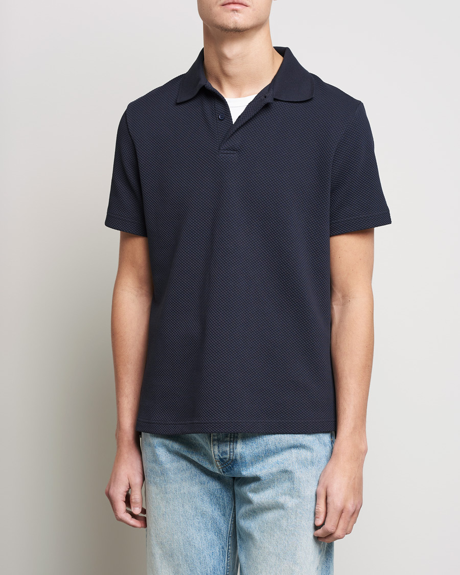Homme | Polos | Samsøe Samsøe | Samsøe & Samsøe Taranto Organic Cotton Polo Salute