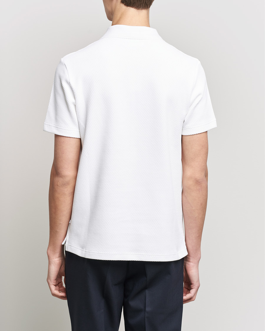 Homme | Polos | Samsøe Samsøe | Samsøe & Samsøe Taranto Organic Cotton Polo White