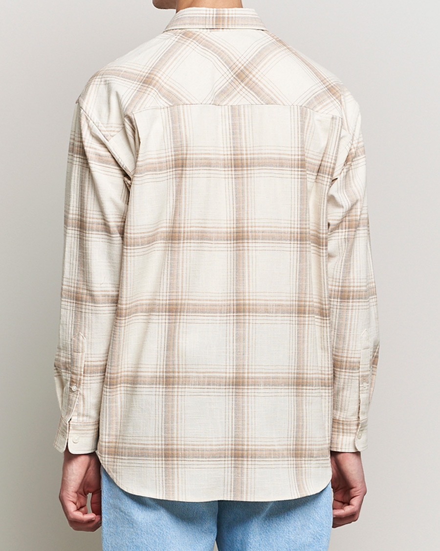 Homme | Chemises | Samsøe Samsøe | Samsøe & Samsøe Luan Recycled Cotton Shirt Oatmeal