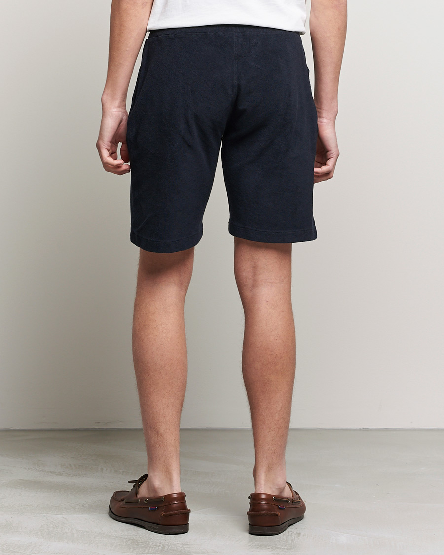 Homme | Pantalons | Oscar Jacobson | Ellory Terry Shorts Night Blue
