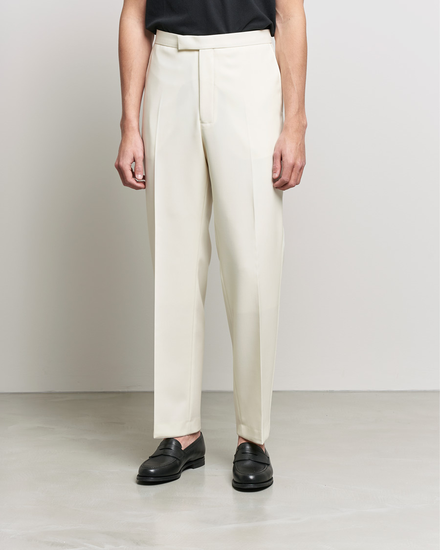 Homme | Costumes | Oscar Jacobson | Figaro Light Wool Tuxedo Creme