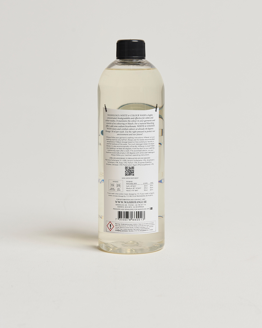 Homme | Lessive et spray détachant | Washologi | White & Colour Wash 750ml 