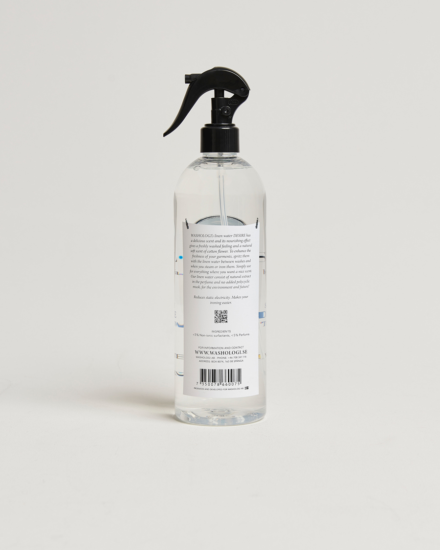 Homme | Entretien Des Vêtements | Washologi | Linen Water Desire 750ml