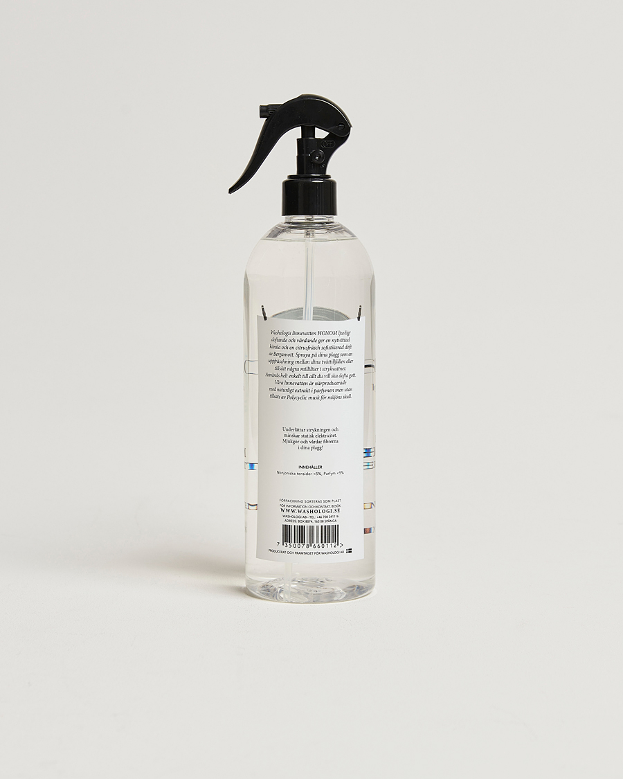 Homme | Entretien Des Vêtements | Washologi | Linen Water Bergamot 750ml