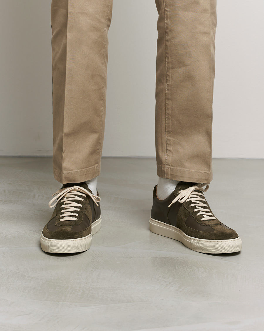 Homme | Sweyd 0662 Calf/Suede Sneakers Moss | Sweyd | 0662 Calf/Suede Sneakers Moss