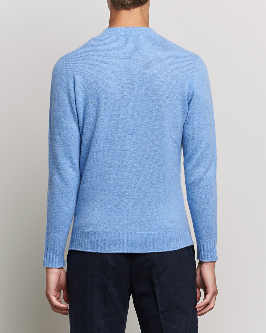 Homme | Pulls Et Tricots | Altea | Wool/Cashmere Crew Neck Sweater Light Blue