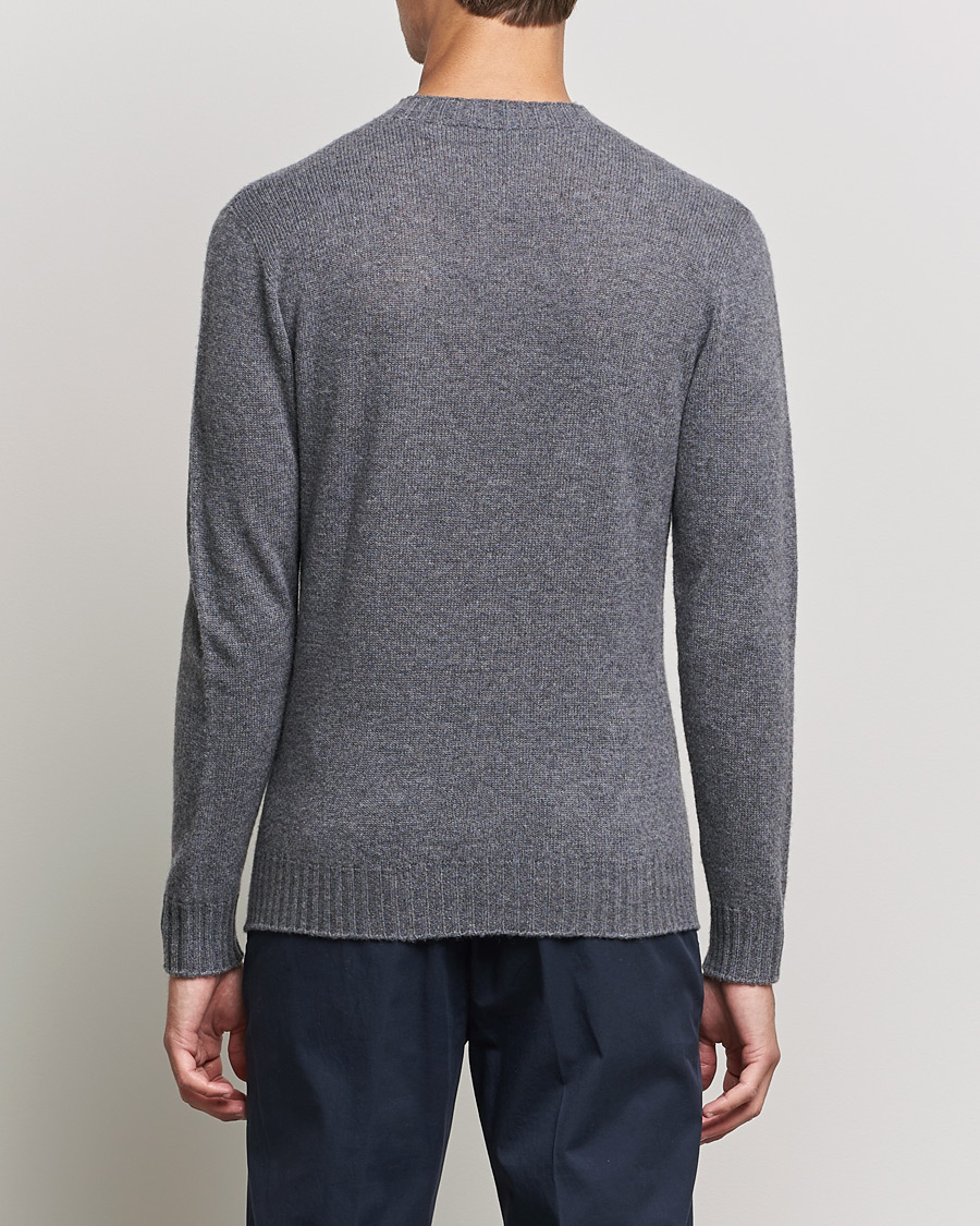 Homme | Pulls Et Tricots | Altea | Wool/Cashmere Crew Neck Sweater Heather Grey