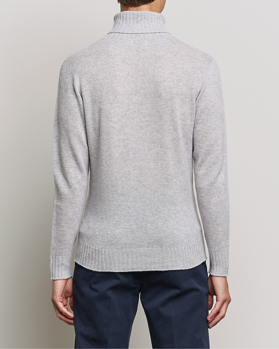 Homme | Pulls Et Tricots | Altea | Wool/Cashmere Turtleneck Sweater Light Grey