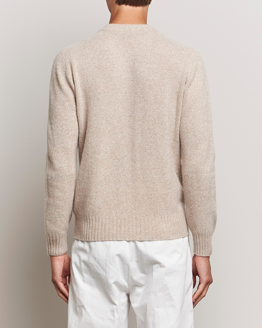 Homme | Pulls Et Tricots | Altea | Wool/Cashmere Crew Neck Pullover Beige Melange