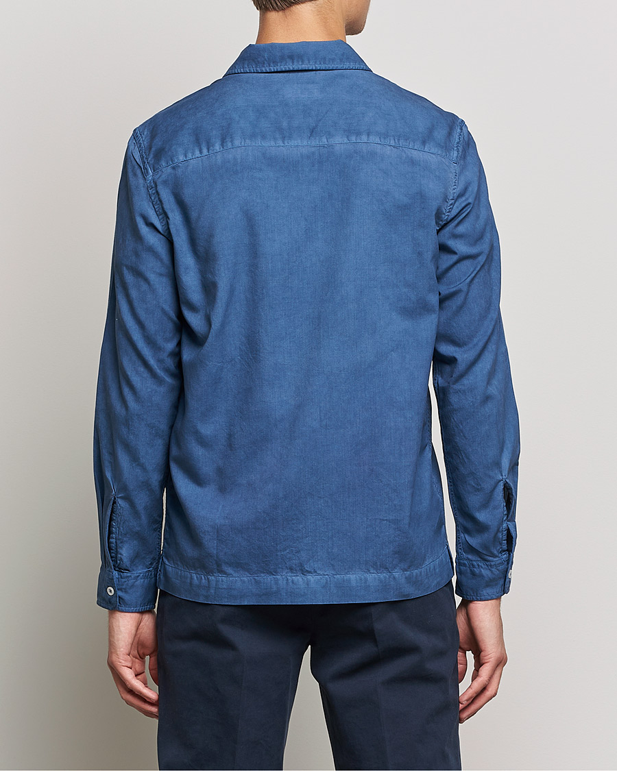 Homme | Chemises | Altea | Garment Dyed Shirt Washed Navy