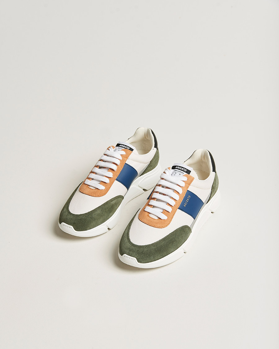 Homme | Axel Arigato Genesis Vintage Runner Sneaker Cermino/Blue/Green | Axel Arigato | Genesis Vintage Runner Sneaker Cermino/Blue/Green