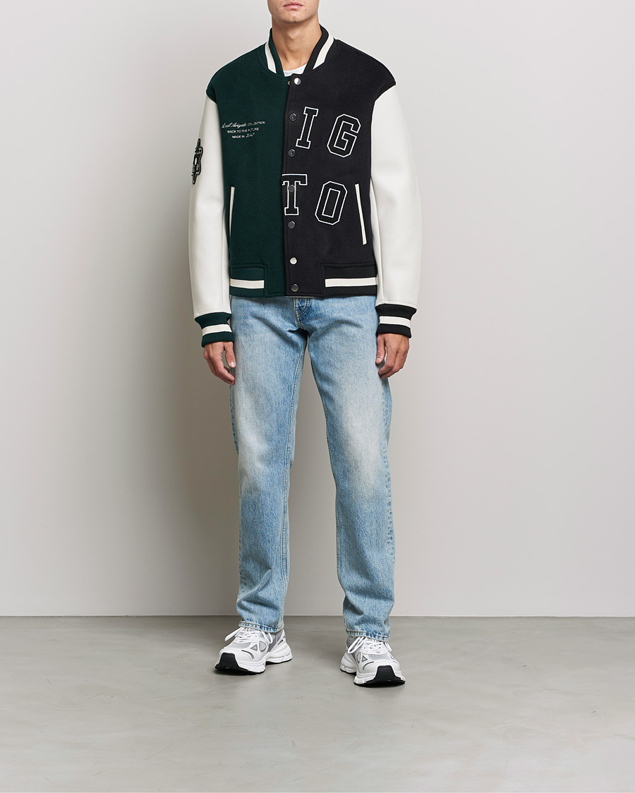 Homme | Manteaux Et Vestes | Axel Arigato | Offense Varsity Jacket College Green/Black