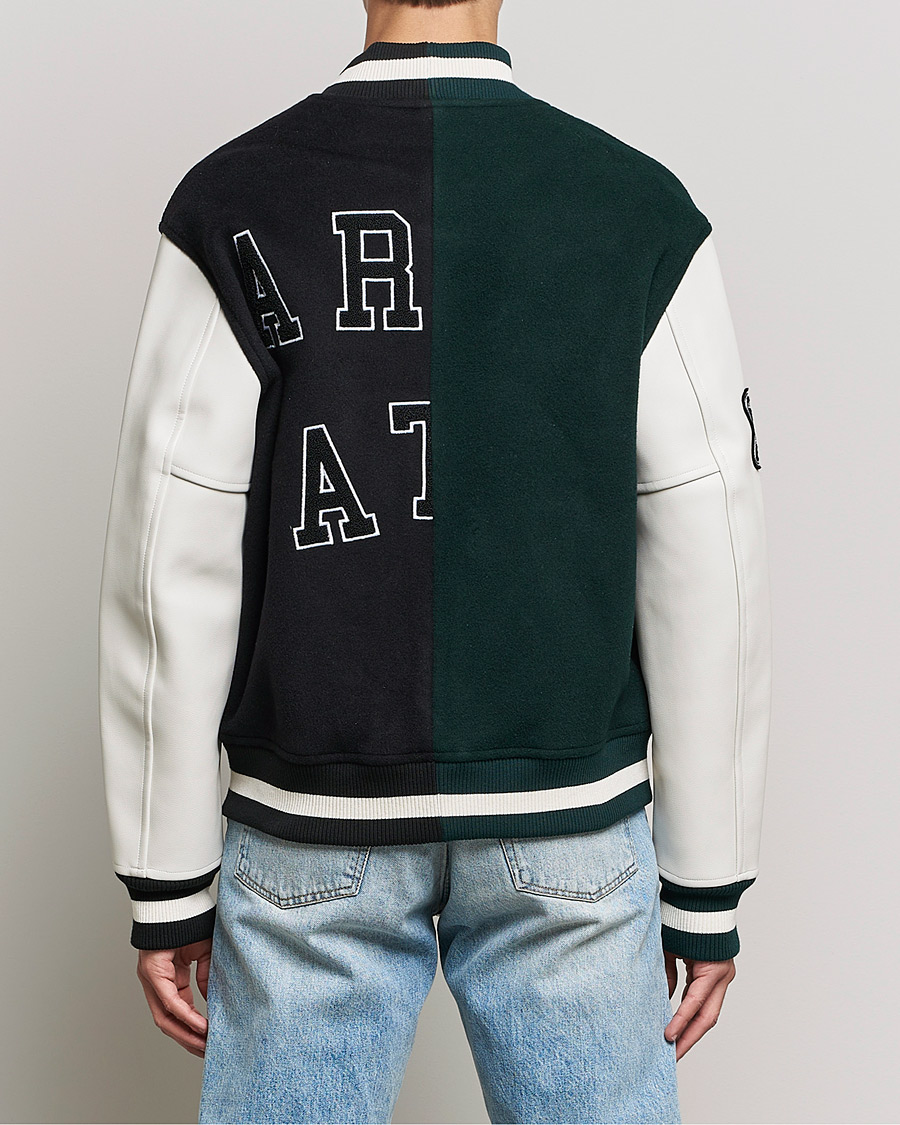 Homme | Manteaux Et Vestes | Axel Arigato | Offense Varsity Jacket College Green/Black