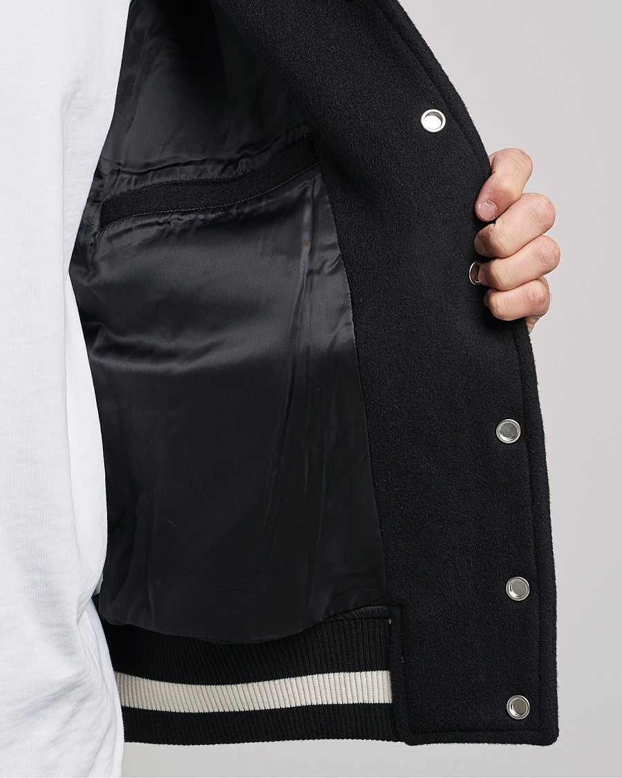 Homme | Manteaux Et Vestes | Axel Arigato | Offense Varsity Jacket College Green/Black