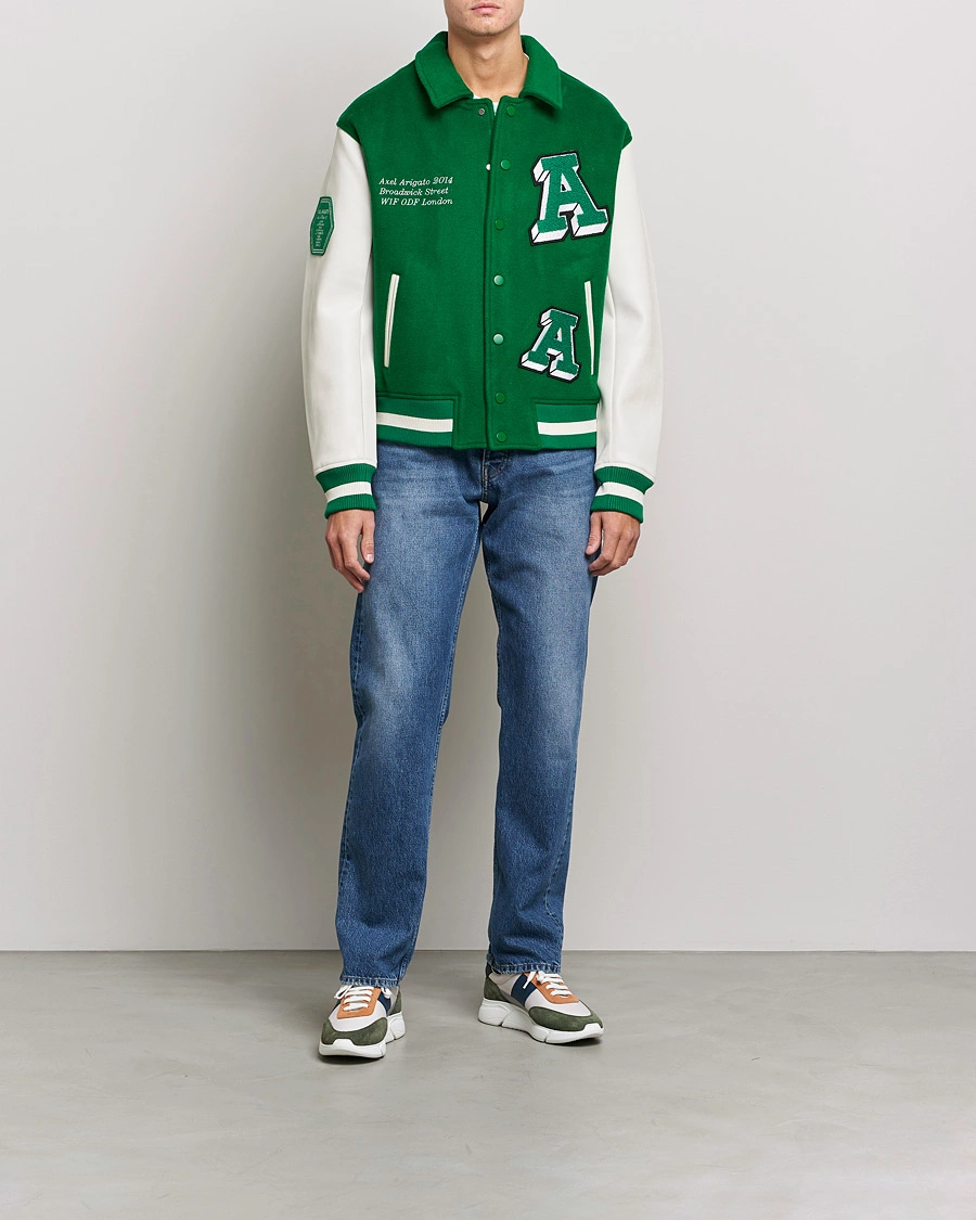 Homme | Manteaux Et Vestes | Axel Arigato | Illusion Varsity Jacket Green