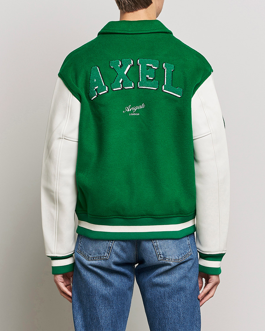 Homme | Manteaux Et Vestes | Axel Arigato | Illusion Varsity Jacket Green
