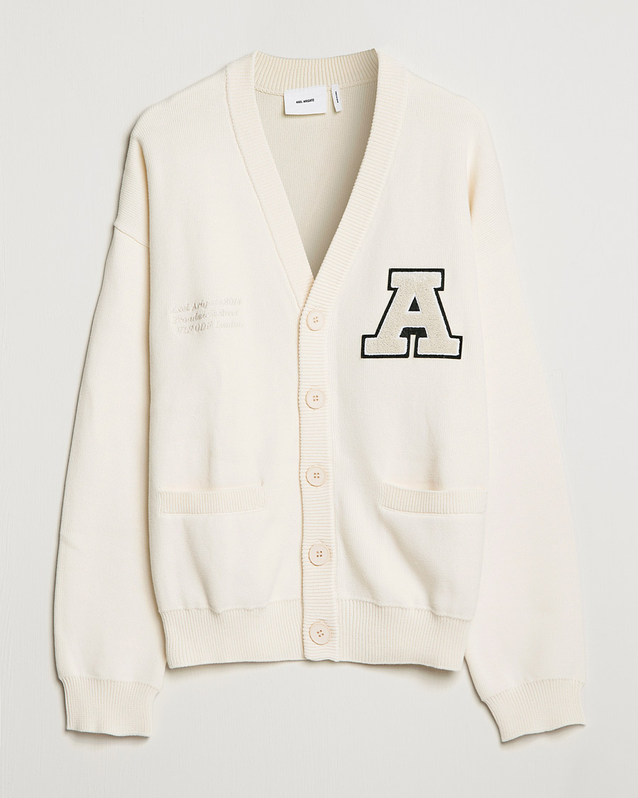 Homme | Pulls Et Tricots | Axel Arigato | Singular Knitted Cardigan Ecru