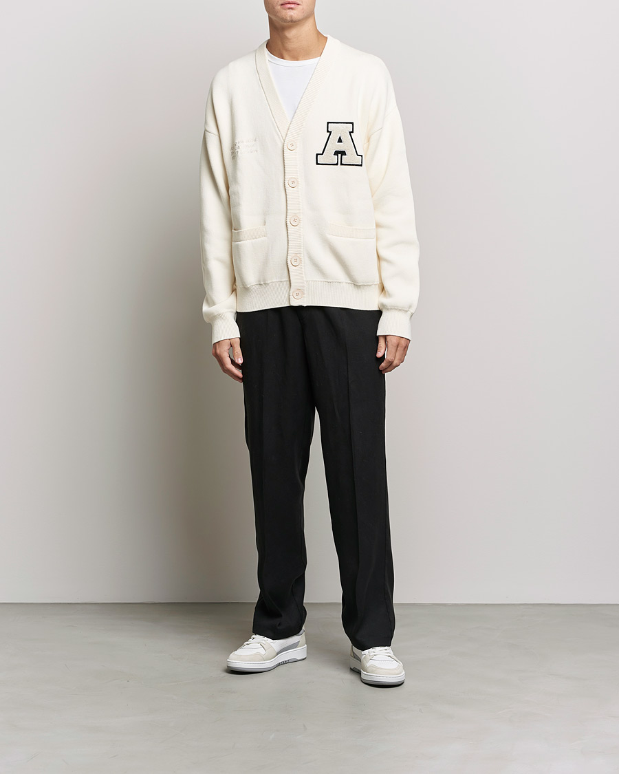 Homme | Pulls Et Tricots | Axel Arigato | Singular Knitted Cardigan Ecru