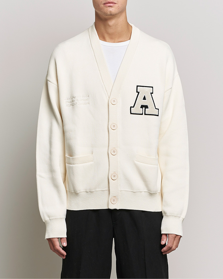 Homme | Pulls Et Tricots | Axel Arigato | Singular Knitted Cardigan Ecru