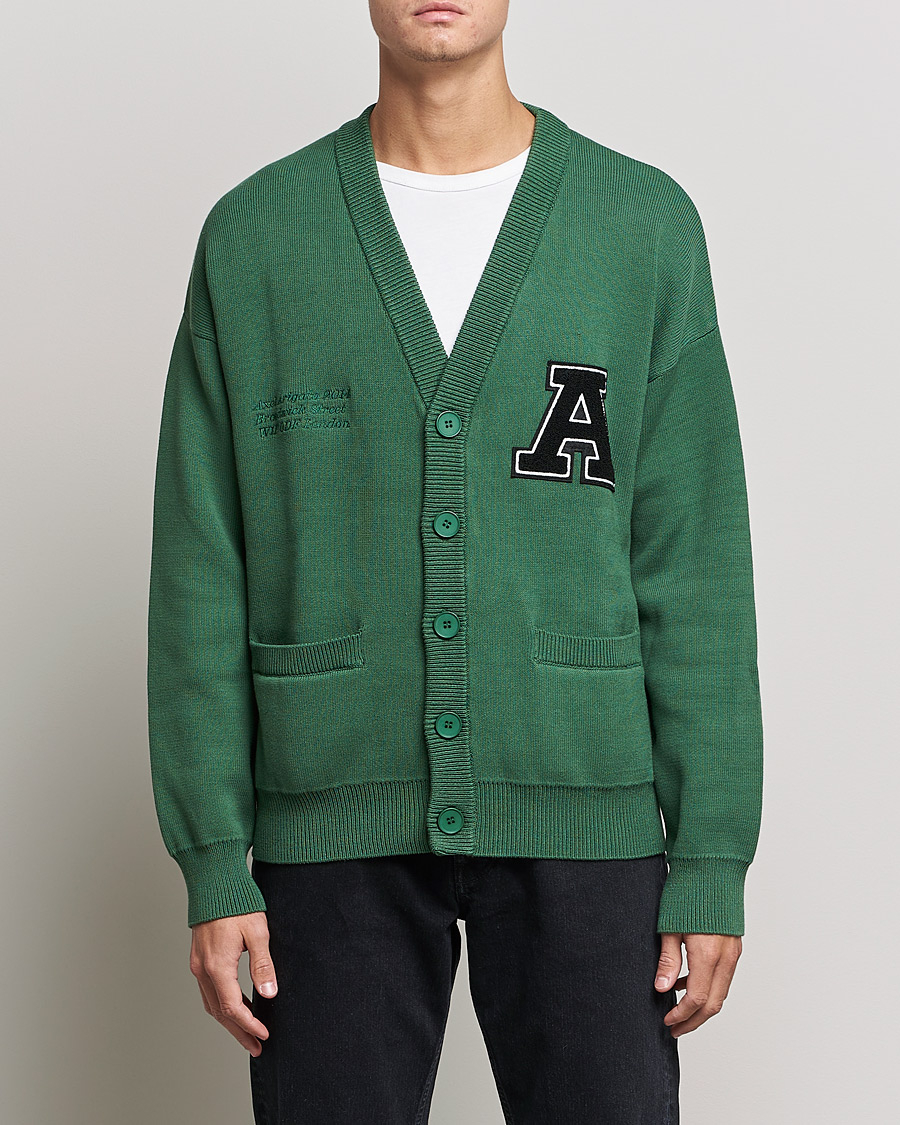 Homme | Pulls Et Tricots | Axel Arigato | Singular Knitted Cardigan Green