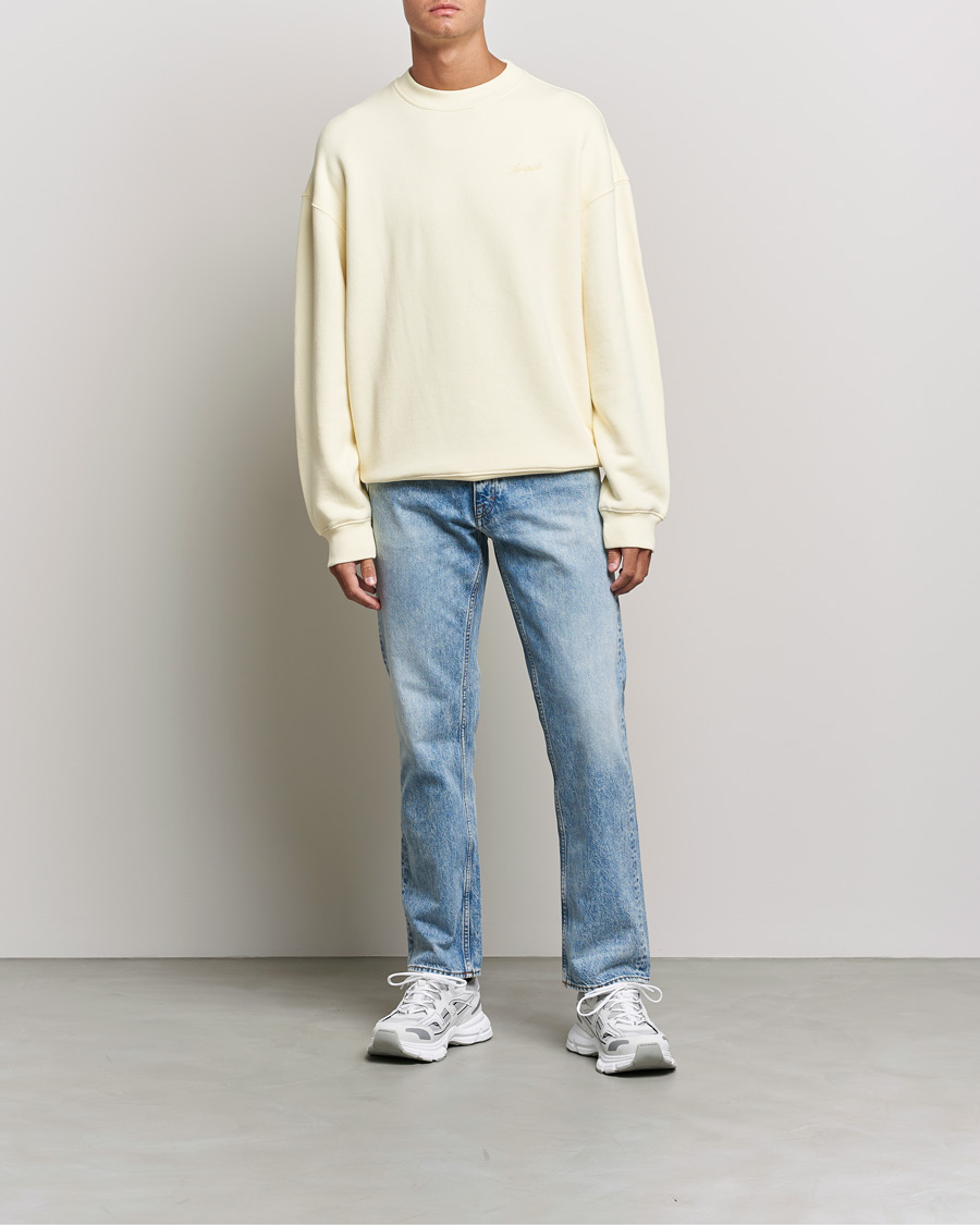 Homme | Pulls Et Tricots | Axel Arigato | Primary Sweatshirt Pale Yellow