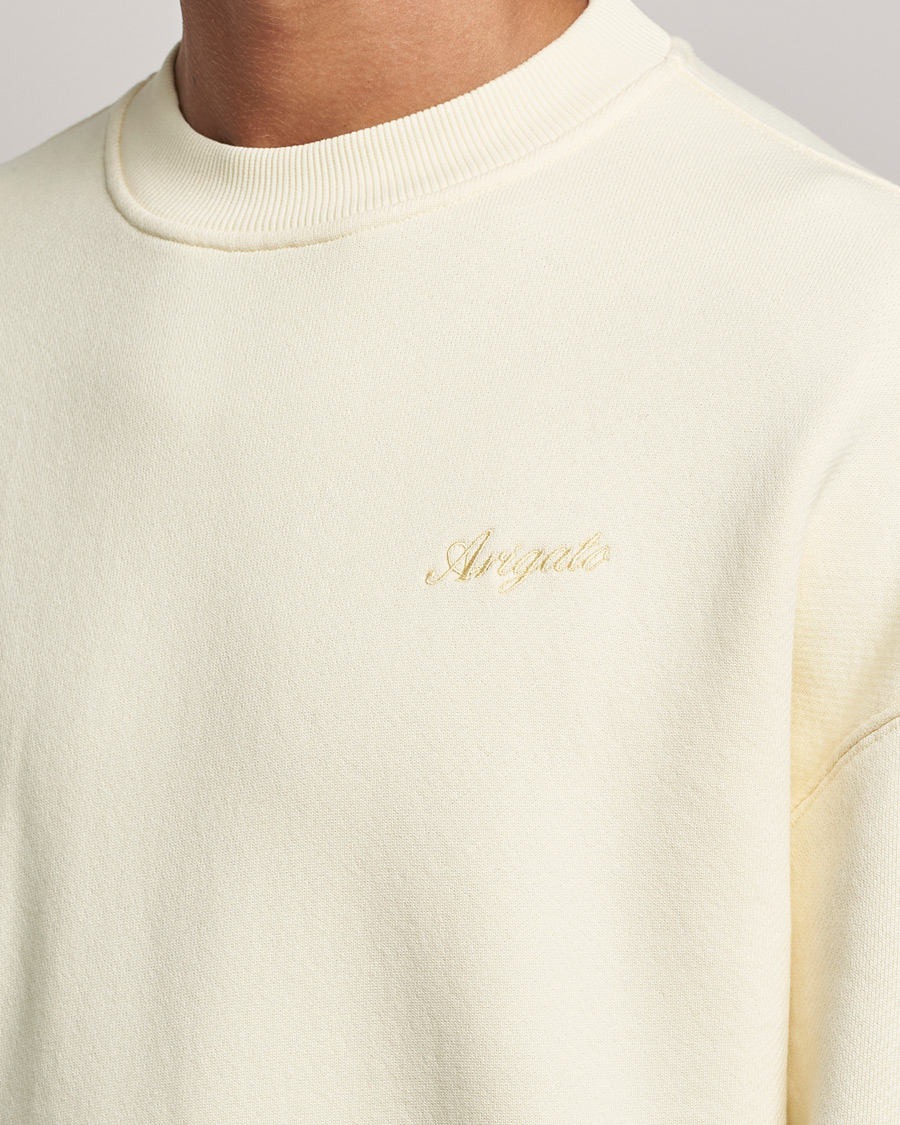 Homme | Pulls Et Tricots | Axel Arigato | Primary Sweatshirt Pale Yellow