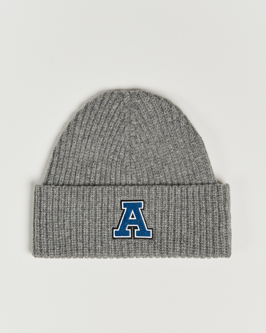 Homme | Axel Arigato Varsity Beanie Grey | Axel Arigato | Varsity Beanie Grey