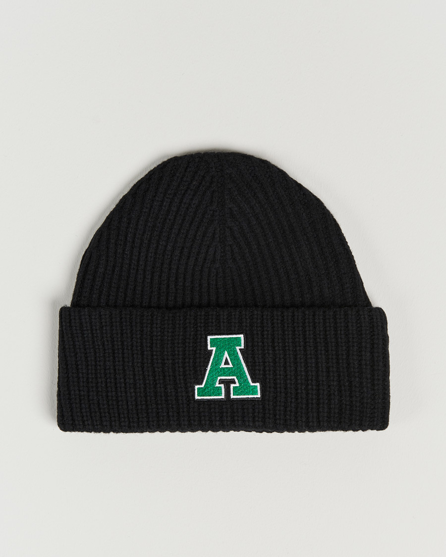 Homme | Axel Arigato Varsity Beanie Black | Axel Arigato | Varsity Beanie Black