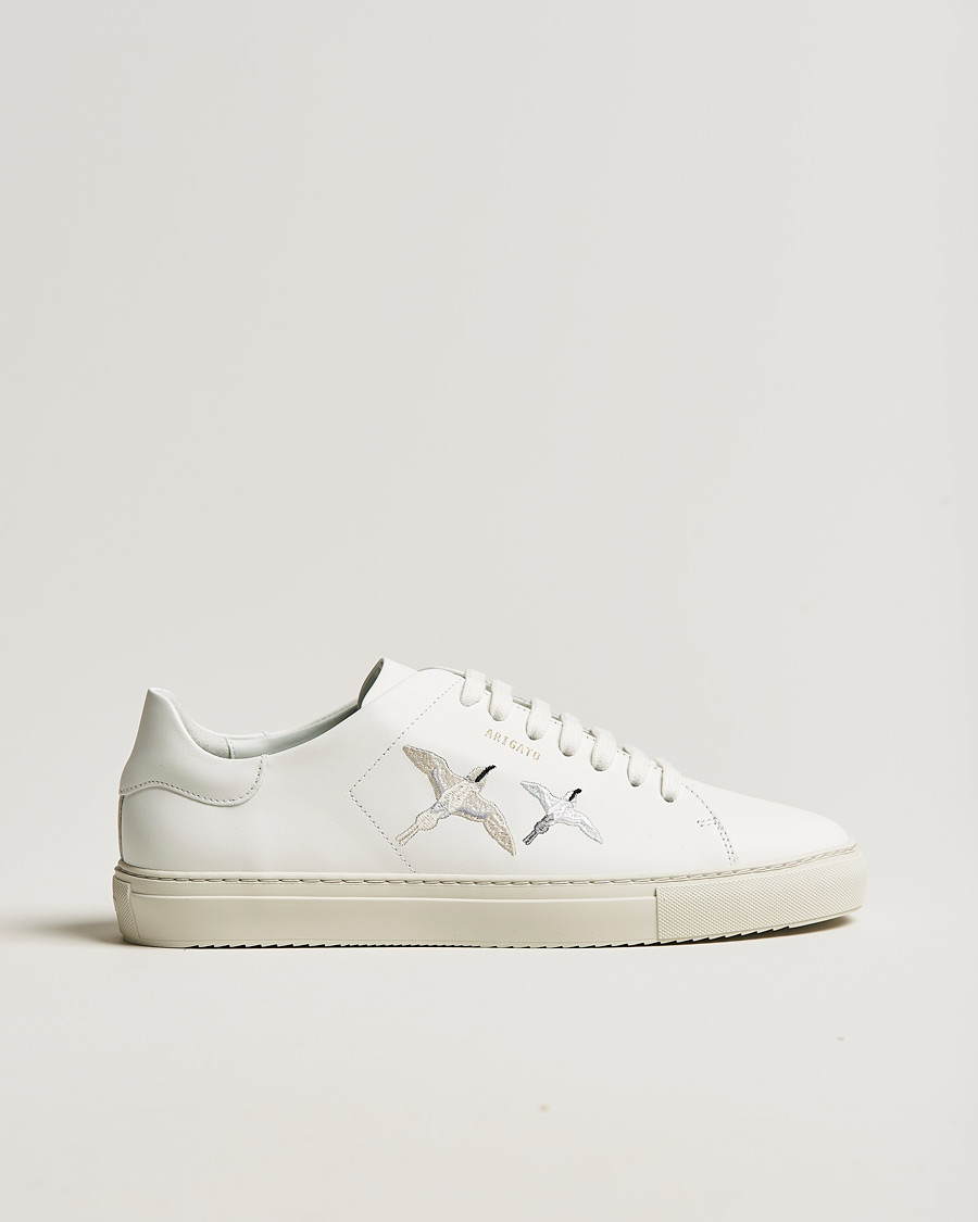 Homme | Axel Arigato Clean 90 Bird Sneaker White Leather | Axel Arigato | Clean 90 Bird Sneaker White Leather