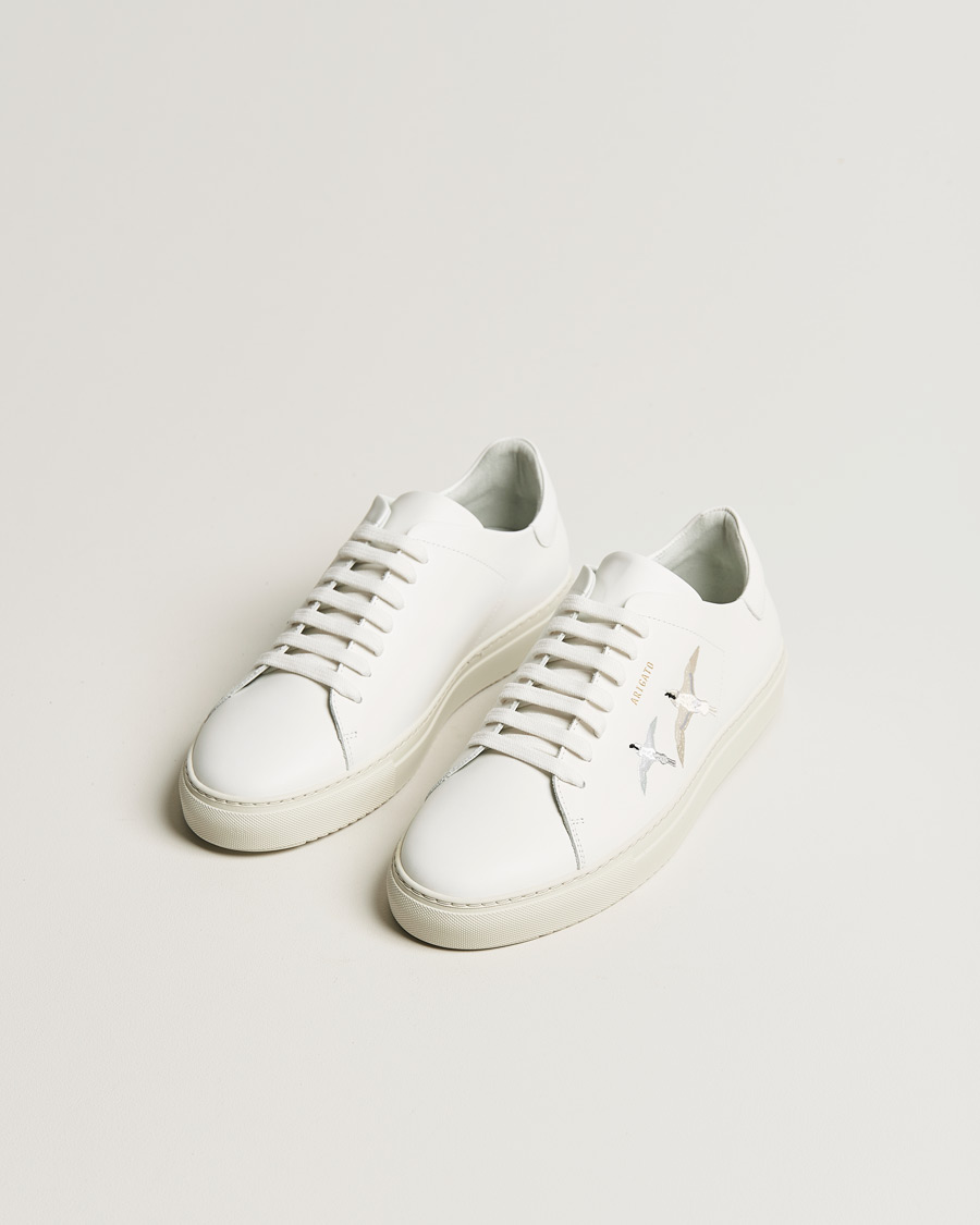 Homme | Axel Arigato Clean 90 Bird Sneaker White Leather | Axel Arigato | Clean 90 Bird Sneaker White Leather