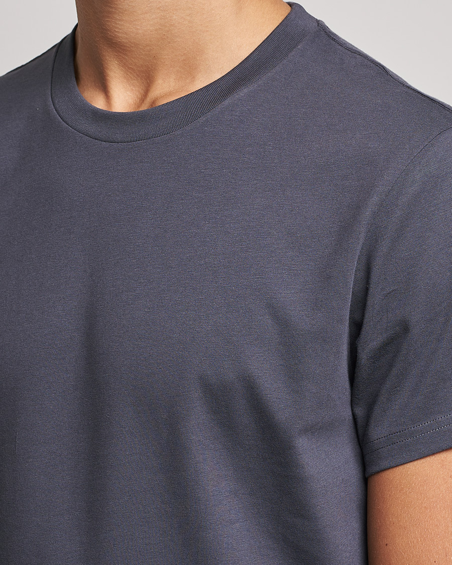 Homme | T-shirts | Bread & Boxers | Heavy Cotton Crew Neck T-shirt Iron Grey