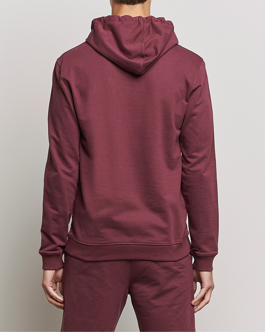 Homme | Pulls Et Tricots | Bread & Boxers | Loungewear Hoodie Burgundy