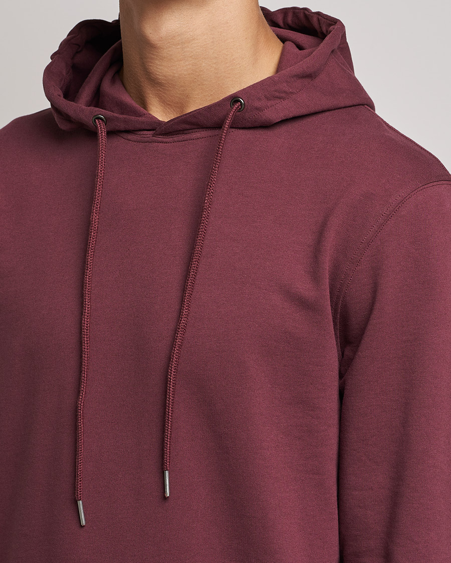 Homme | Pulls Et Tricots | Bread & Boxers | Loungewear Hoodie Burgundy