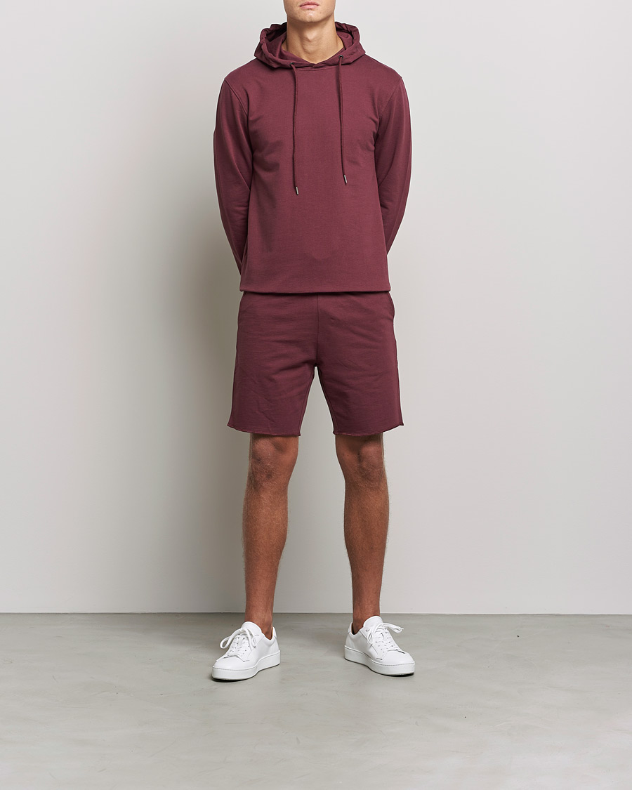 Homme | Shorts | Bread & Boxers | Loungewear Shorts Burgundy