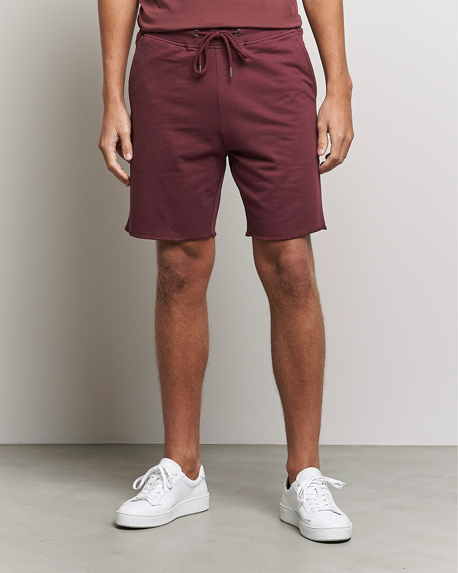 Homme | Shorts | Bread & Boxers | Loungewear Shorts Burgundy