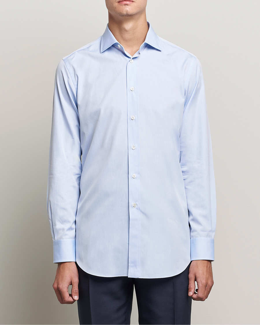 Homme | Chemises | Brioni | Slim Fit Dress Shirt Light Blue
