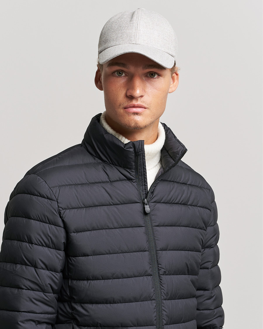 Homme | Brioni Cashmere Flannel Baseball Cap Light Grey | Brioni | Cashmere Flannel Baseball Cap Light Grey