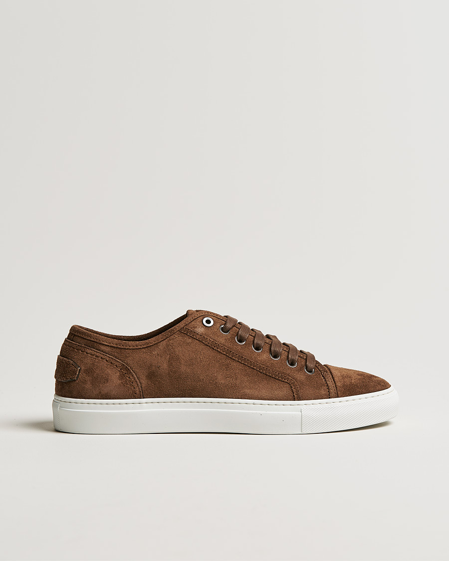 Homme | Brioni Casetta Suede Sneakers Brown | Brioni | Casetta Suede Sneakers Brown