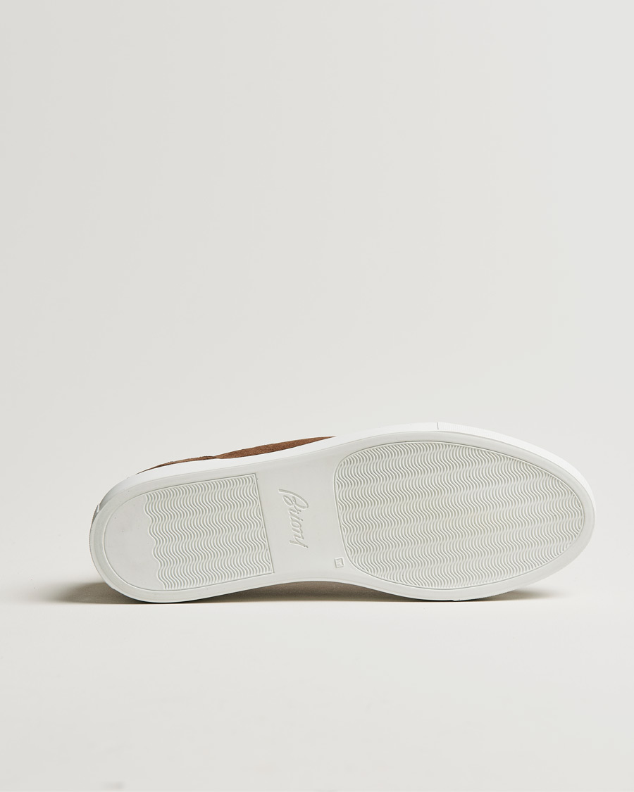 Homme | Brioni Casetta Suede Sneakers Brown | Brioni | Casetta Suede Sneakers Brown