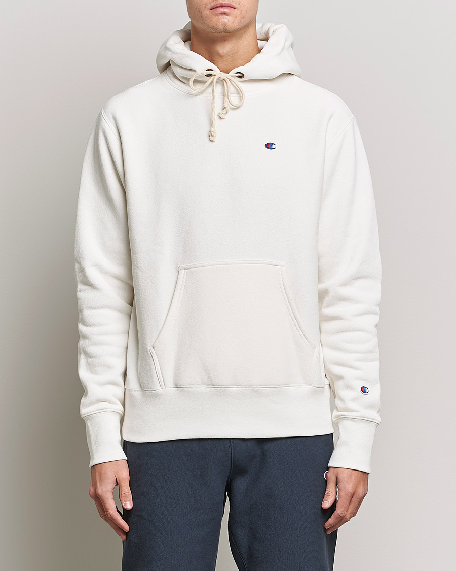 Homme | Pulls Et Tricots | Champion | Reverse Weave Soft Fleece Hood White