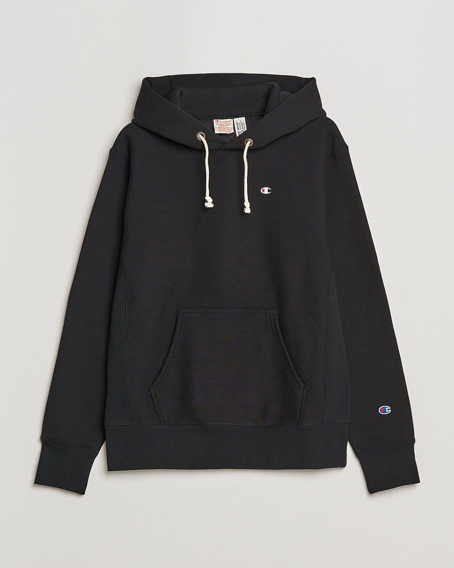 Homme | Pulls Et Tricots | Champion | Reverse Weave Soft Fleece Hood Black