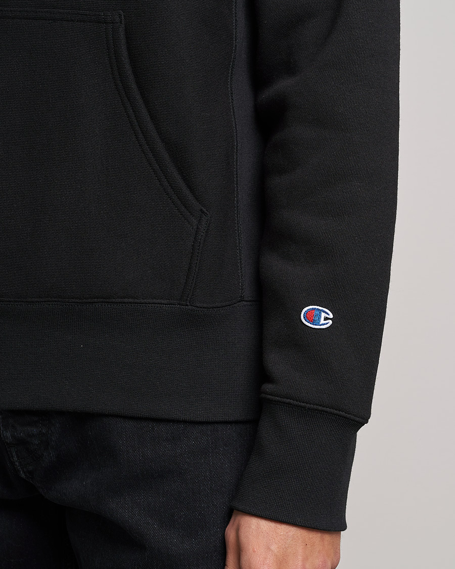 Homme | Pulls Et Tricots | Champion | Reverse Weave Soft Fleece Hood Black