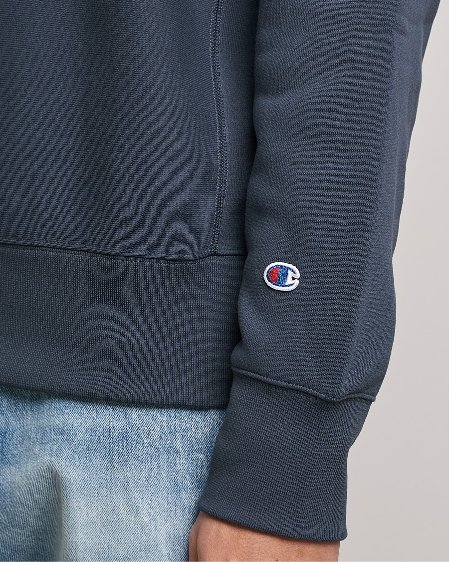 Homme | Pulls Et Tricots | Champion | Reverse Weave Soft Fleece Sweatshirt Navy