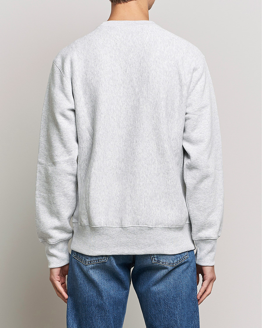 Homme | Pulls Et Tricots | Champion | Reverse Weave Soft Fleece Sweatshirt Grey Melange