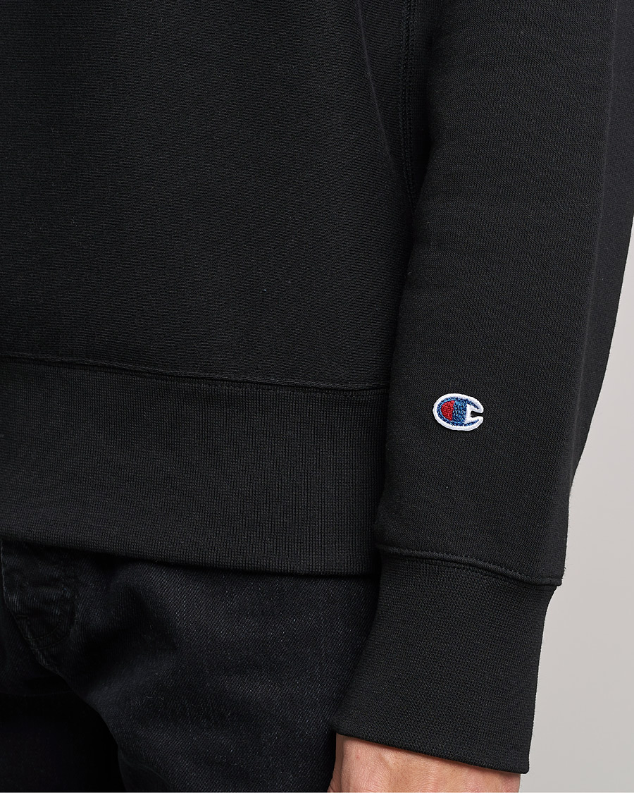 Homme | Pulls Et Tricots | Champion | Reverse Weave Soft Fleece Sweatshirt Black