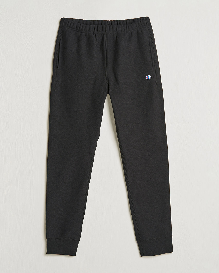 Homme | Pantalons | Champion | Reverse Weave Soft Fleece Sweatpants Black