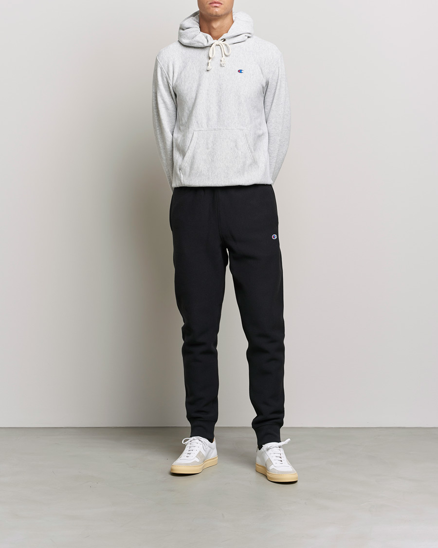 Homme | Pantalons | Champion | Reverse Weave Soft Fleece Sweatpants Black